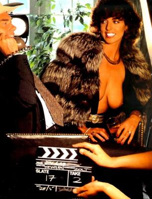 Karen Mifflin - As Sue Ellen in fur coat