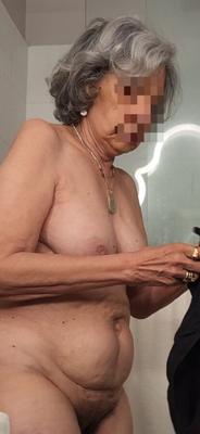 Horny Latin Mature With Hairy Pussy