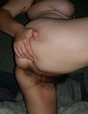 Hairy Pussy and Ass