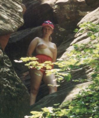 Jeanee Letsinger desnuda en el Parque Nacional Zion