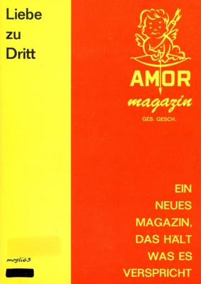 Liebe zu Dritten Vintage-Magazin-Scans