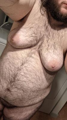 Chubby and Hairy FTM DMmeSubGuy