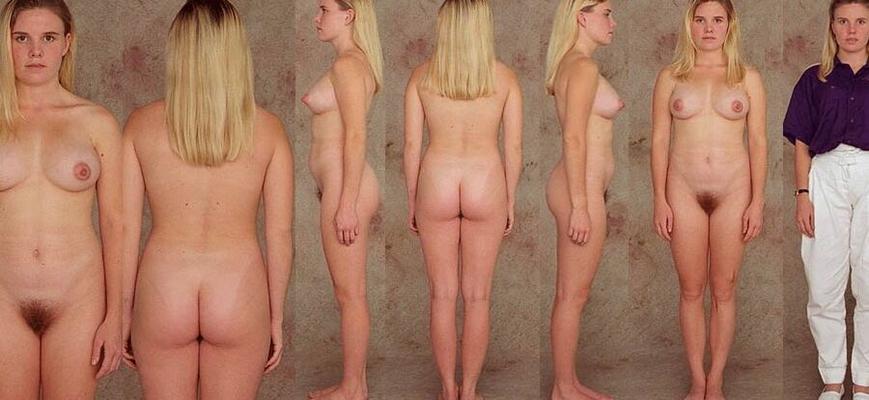 Regular Girls Body Scans (Clothed/Nude, Front, Side, Back)