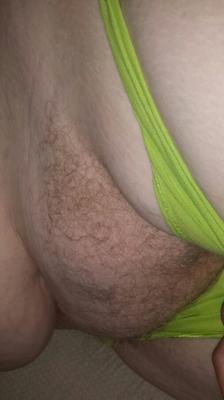 Green cotton panties