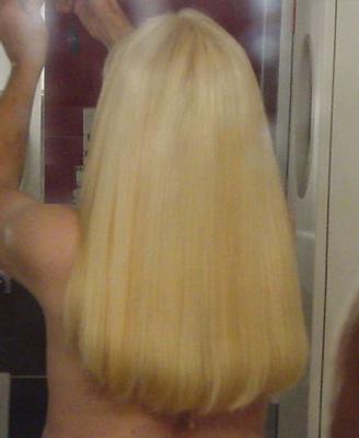 Mes cheveux blonds