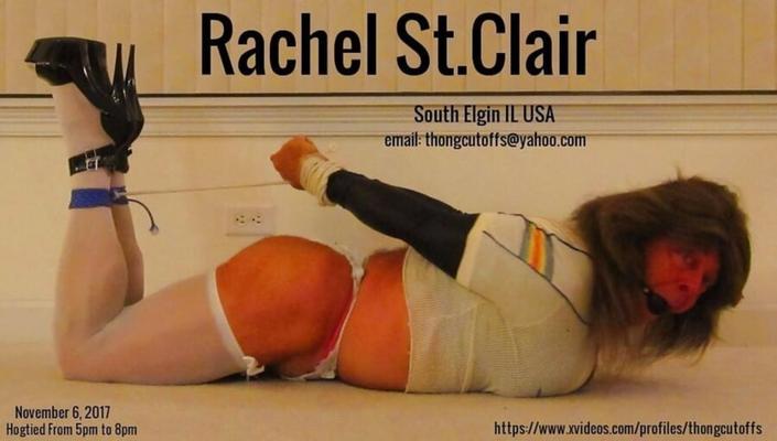 Poor Rachel, Hogtied Yet Again!