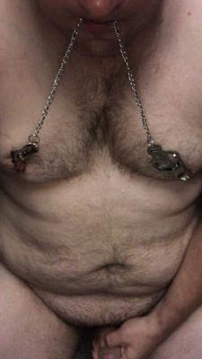 Obedient hairy sub