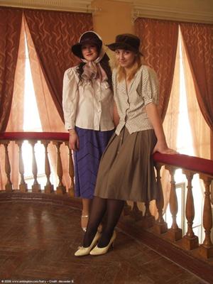 Traditional Russian Bush - Polina & Friend