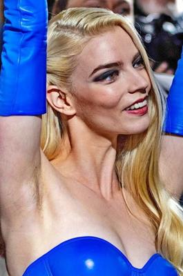 Celebrity armpit stubble