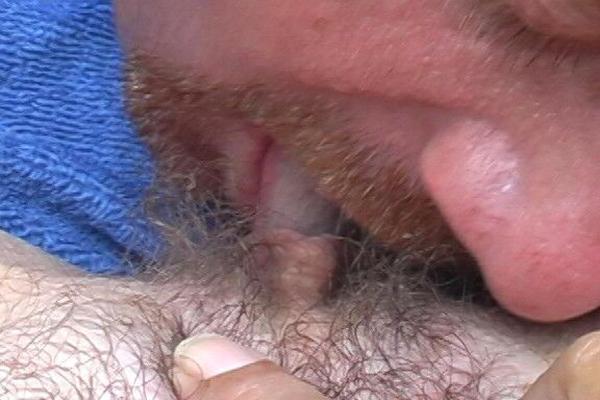 Getting My Wet Hairy Pussy Licked