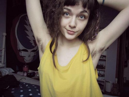 Various hairy armpits