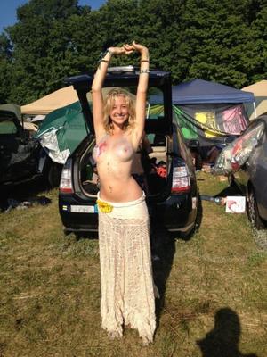 Choice Amateur Hippy Goddesses