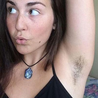 Armpits that excite smell and hair