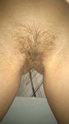 HAIRY pussy exposed