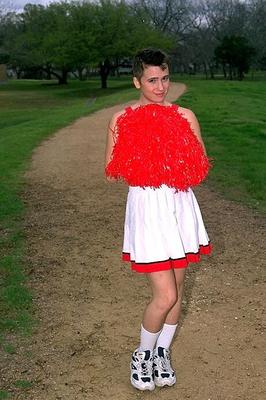 Pom-pom girl mignonne Caitlin