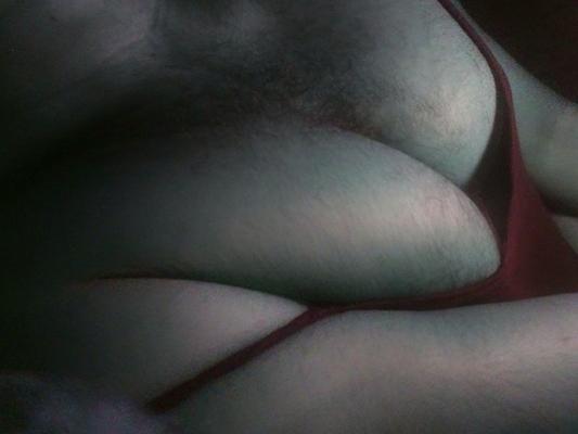 My Soft Hairy Man Boobs