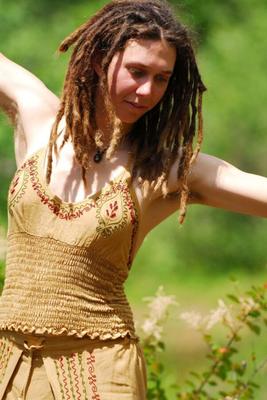 hippie goddess alder hairy outdoors