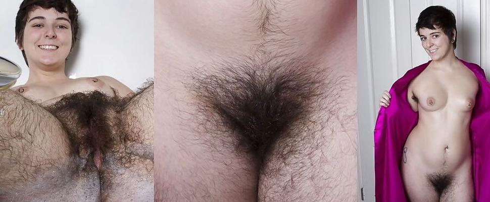 Dressed - Undressed Hairy Girls