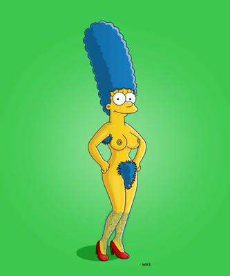 Marge Simpson peluda