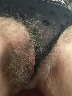 hairy granny pussy