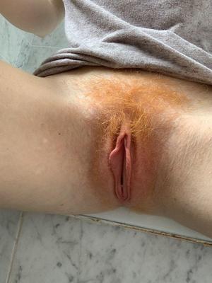 Hairy Redhead Pussy